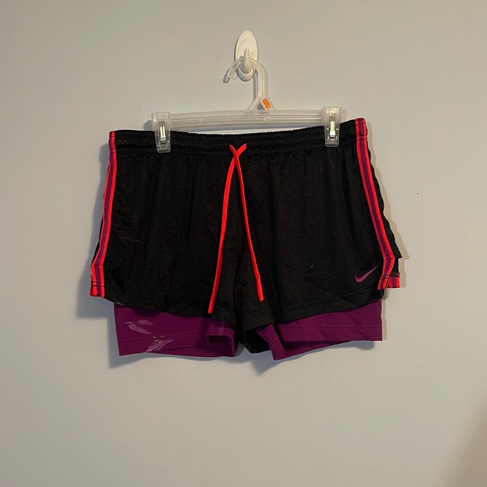 Womens nike shorts w slight stain